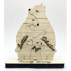 Famille en personnages