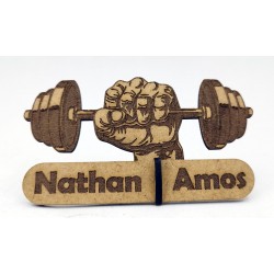 Porte nom pour bureau