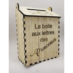 Boite aux lettres en bois