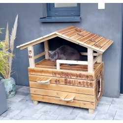 Chat-banon    /    Cabane à chat